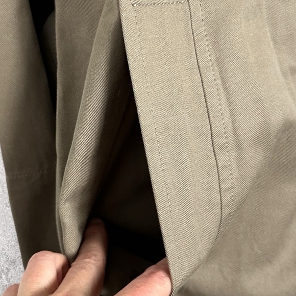 NWT Everlane The Drape Trench Coat Tan Beige Minimalist Size Large Jacket NEW L - Picture 7 of 14